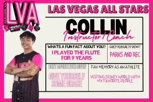 Coach Colleen, cheerleading and stunting coach at Las Vegas All Stars